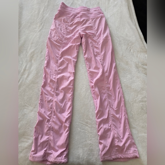 Lululemon Dance Studio Pants VITA PINK Size 4 Full Length Straight Leg - Picture 3 of 13